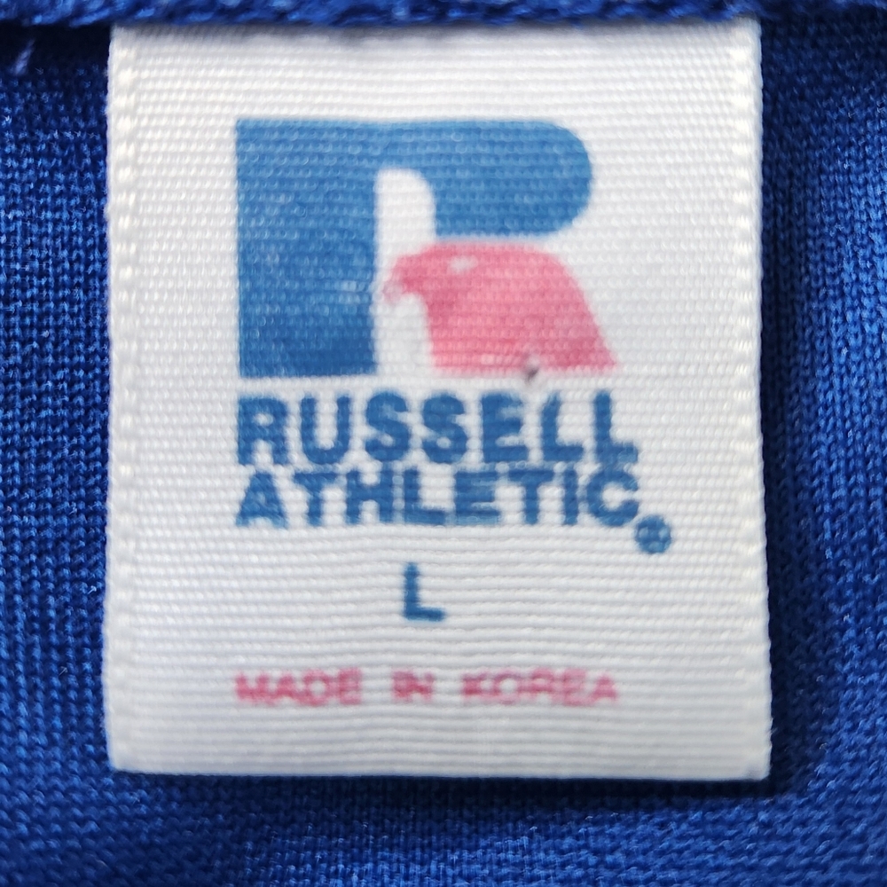 Vintage 90s Chicago Cubs Jersey  Russell Athletic Large Made in Korea Sporty - Picture 7 of 10